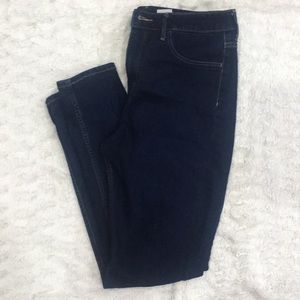 Deep wash denim jeans